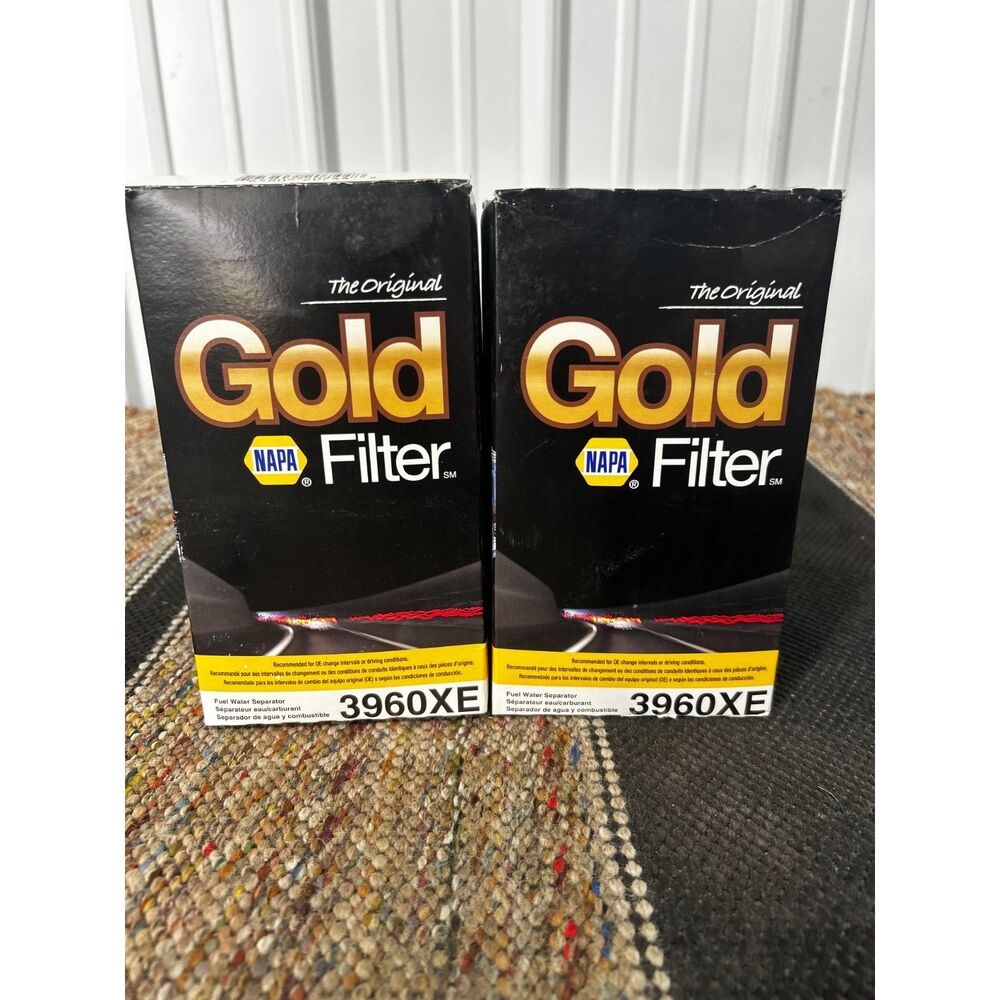 Lot of 2 NAPA Gold Fuel Filter 3960XE